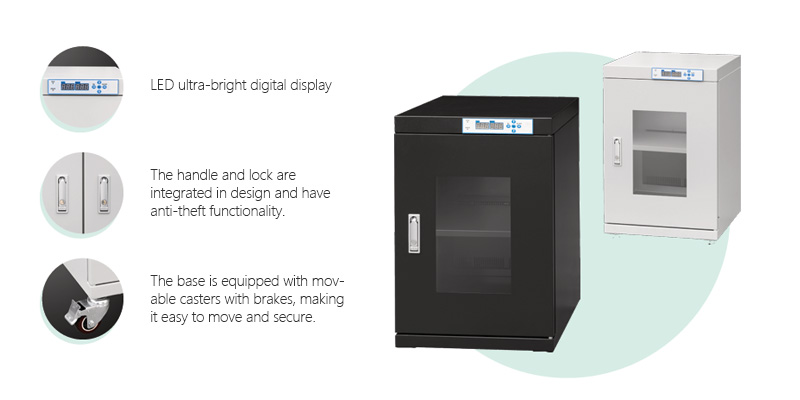 100-liter capacity Electronic moisture-proof box