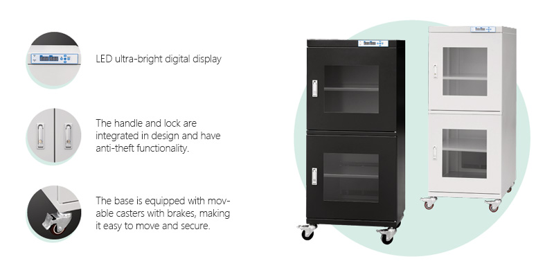 260-liter capacity Electronic moisture-proof box